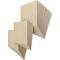 Ekena Millwork 15 3/4W x 15 3/4H x 1/4T Wood Hobby Boards, Birch, 25PK HBW16X16X250DBI - alternate 2